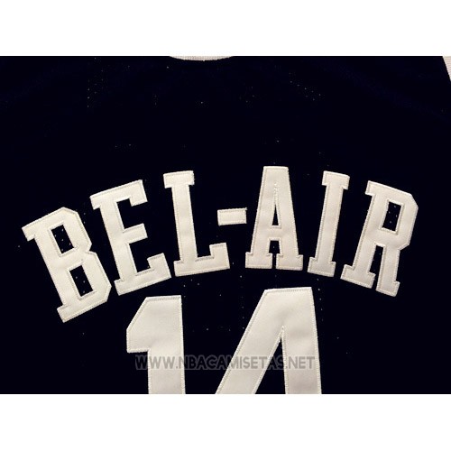 Camiseta Pelicula Bel-Air Academy Smith NO 14 Negro